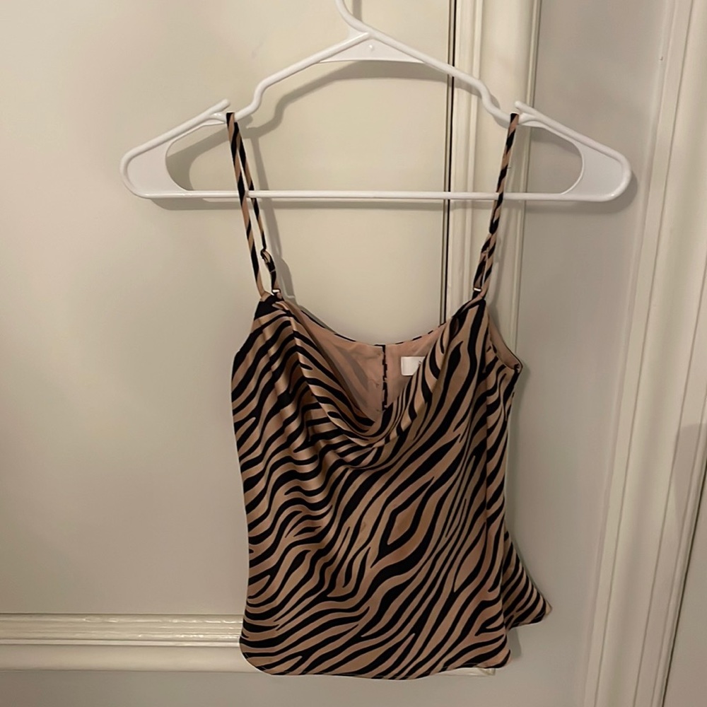 Aster the Label zebra camisole